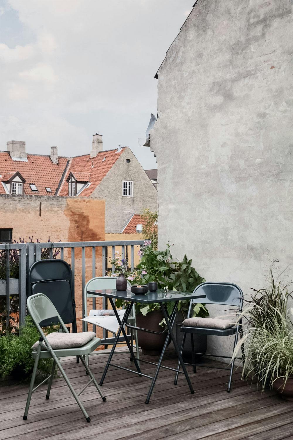 Klappstol i grønne toner klappstol fra House Doctor